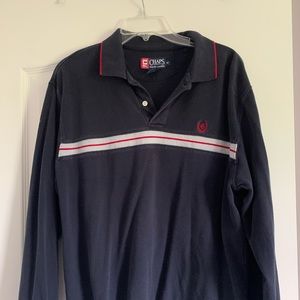 CHAPS BY RALPH LAUREN Long sleeve Lightweight Polo Shirt